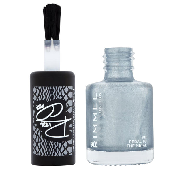 Rimmel 60 Seconds Nail Polish Rita Ora 812 Pedal To Metal 8ml - Afro Hair Boutique