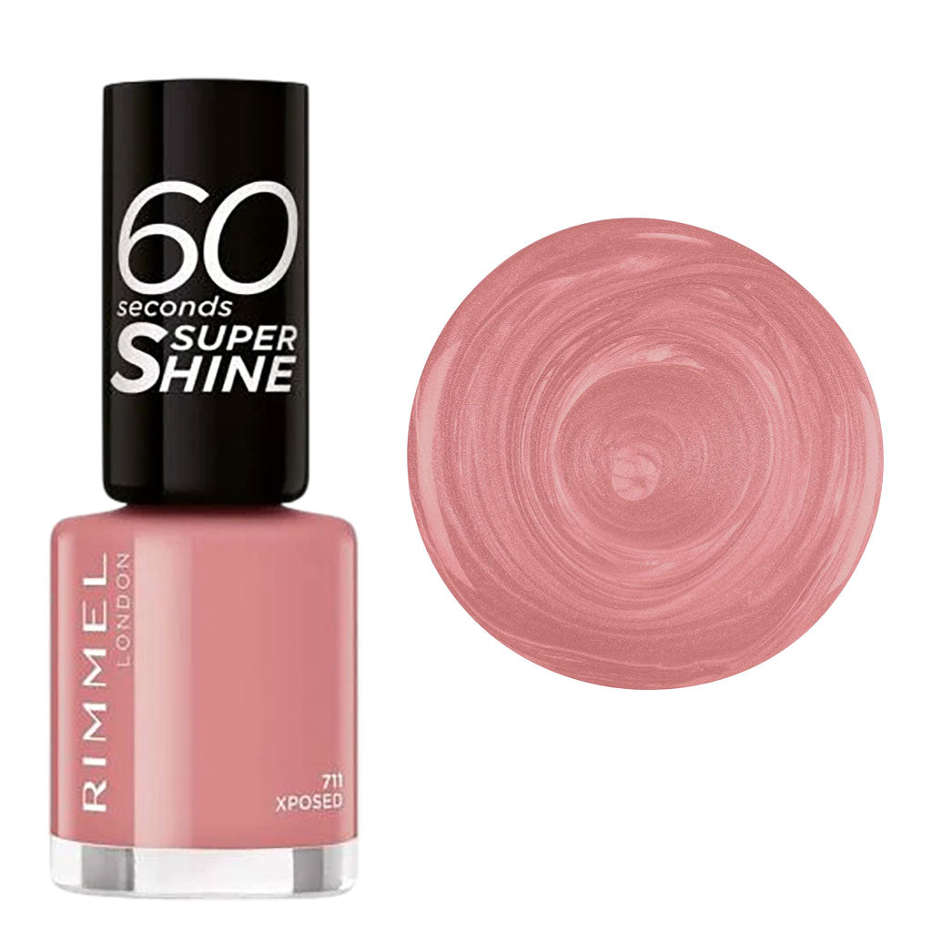 Rimmel  60 Seconds Super Shine Nail Polish 711 Xposed