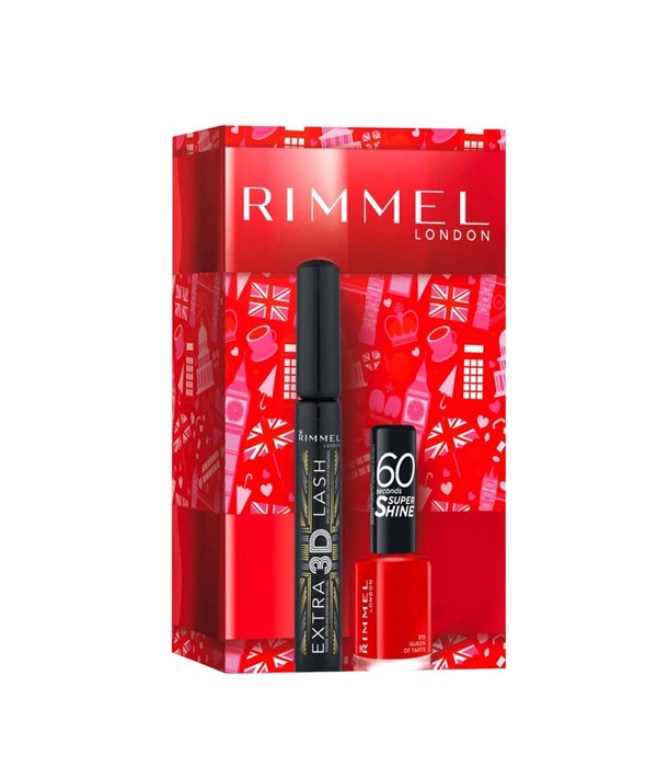 Rimmel  Extra 3D Lash Mascara Nail Polish Mini Gift Set