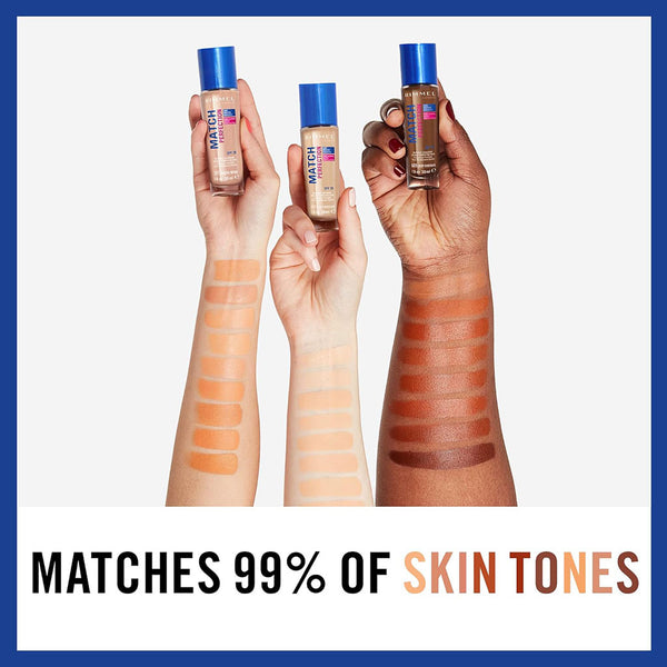 Rimmel  Match Perfection Liquid Foundation With SPF 20