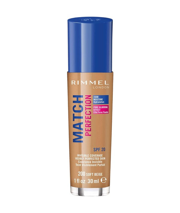 Rimmel  Match Perfection Liquid Foundation With SPF 20