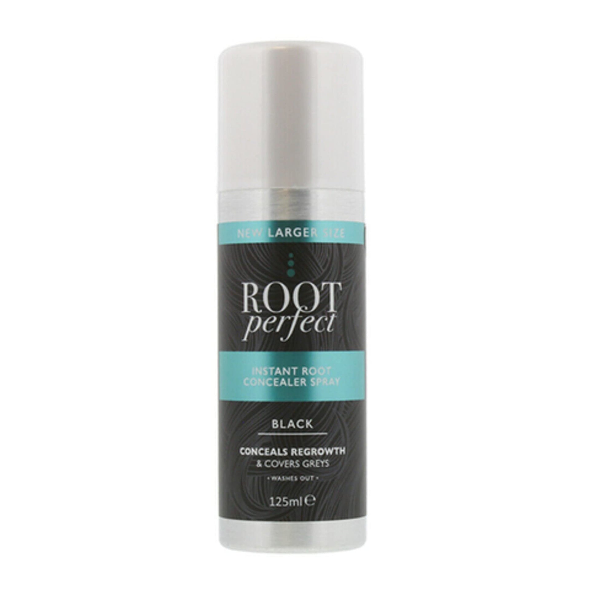 Root Perfect Instant Root Concealer Spray Black 75ml & 125ml