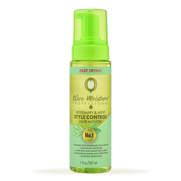 Olive Moisture Professional Rosemary And Mint Style Control Hair Mousse 207ml