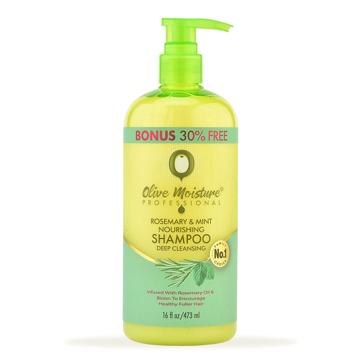 Olive Moisture Professional Rosemary And Mint Nourishing Shampoo 473ml