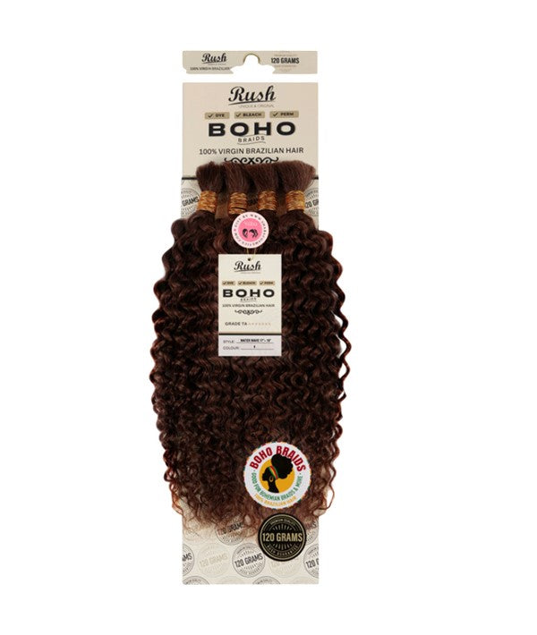 Rush  Boho Braids Water Wave Virgin Brazilian Hair