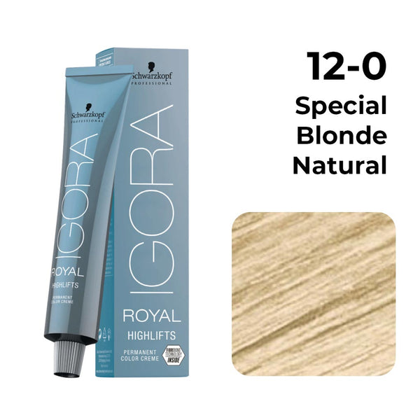 Schwarzkopf Igora Royal Highlifts Permanent Color Creme 60ml - Afro Hair Boutique