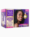 Dark and Lovely No-Lye Superior Moisture Plus Hair Relaxer Kit Super