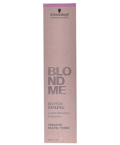 Schwarzkopf Blondme Permanent Color Blonde Toning Cream 