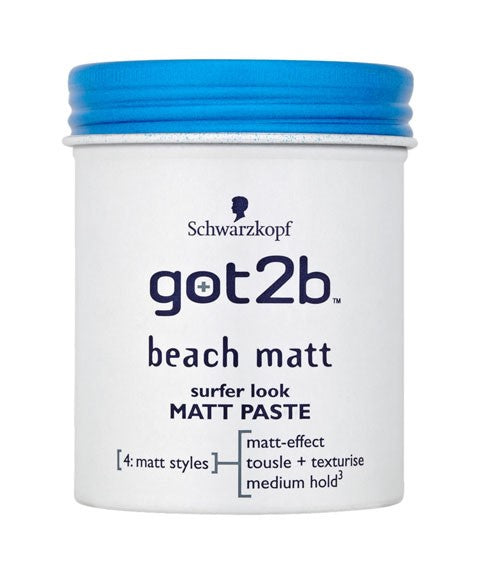 schwarzkopf Got2b Beach Matt Paste Medium Hold