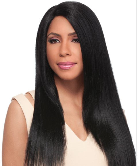 Sensationnel  Empress Syn Yaki 24 Inch Custom Lace Front Edge Wig 