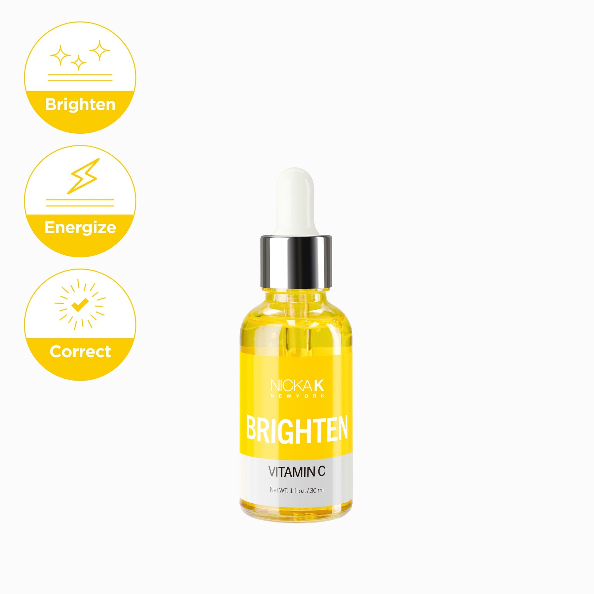 NICKA K NEWYORK Nicka K Brighten Vitamin C Ampoule Serum 30ml