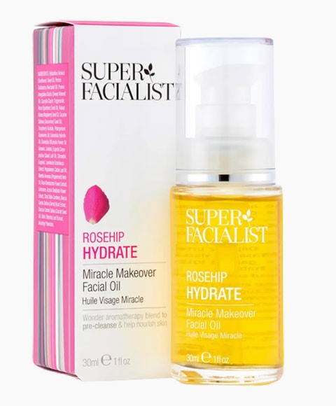 Super Facialist  Rosehip Hydrate Miracle Makeover Facial Oil