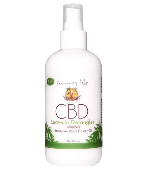 sunny isle CBD Leave In Detangler Infused Jamaican Black Castor Oil