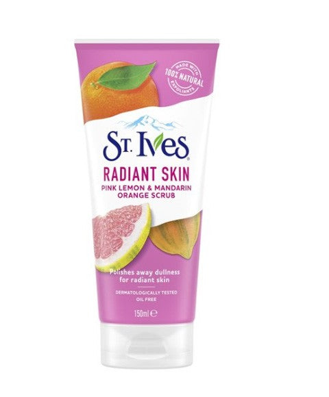 St Ives Radiant Skin Pink Lemon And Mandarin Orange Scrub