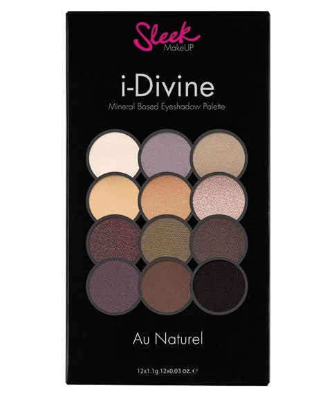 Sleek Make Up Sleek Divine Mineral Based Eyeshadow Palette Au Naturel 