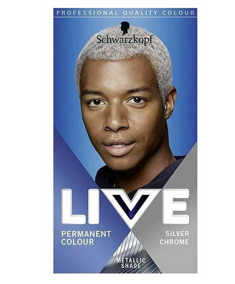 Schwarzkopf Live Permanent Colour U71 Silver Chrome