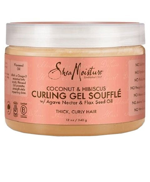 Shea Moisture Coconut And Hibiscus Curling Gel Souffle