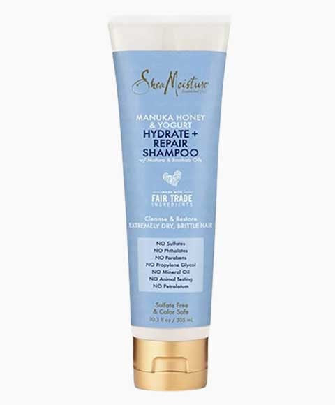 Shea Moisture Manuka Honey And Yogurt Hydrate Repair Shampoo Tube