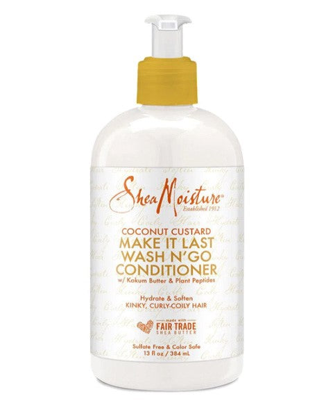 Shea Moisture Coconut Custard Make It Last Wash N GO Conditioner