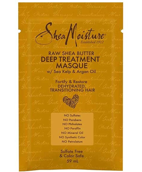 Shea Moisture Raw Shea Butter Deep Treatment Masque Sachet