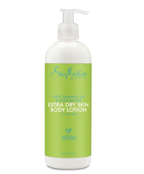 shea moisture 100 Percent Tamanu Oil And Organic Shea Butter Extra Dry Skin Body Lotion