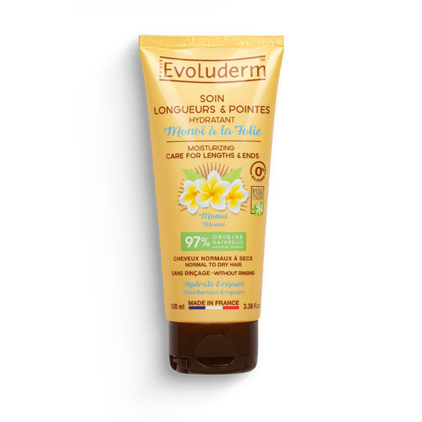 Evoluderm Monoi Moisturizing Care Length And Ends 100ml - Afro Hair Boutique