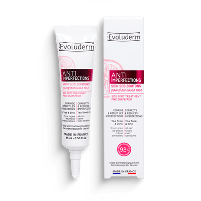Evoluderm Anti Imperfection SOS Spot Treatment Pink Treatment 15ml