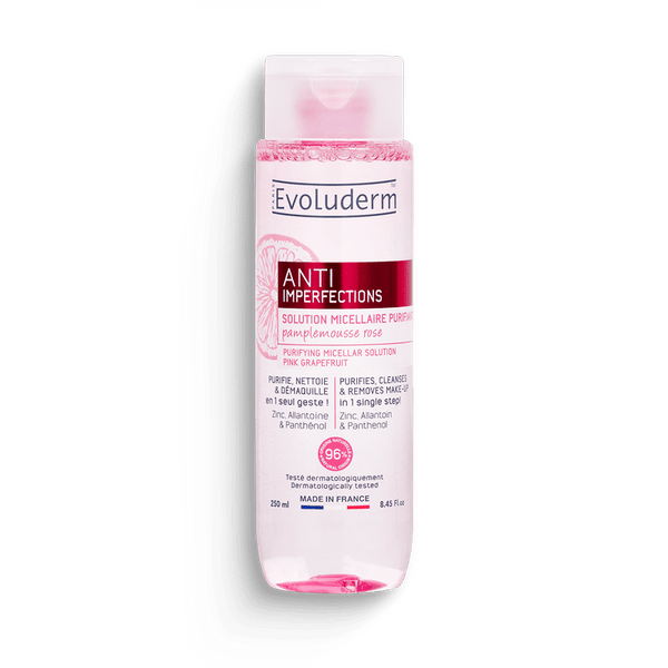 Evoluderm Anti Imperfection Purifying Micellar Solution Pink Grapefruit 250ml
