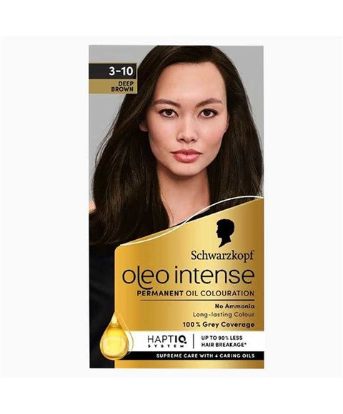 schwarzkopf Oleo Intense Permanent Oil Colouration 3 10 Deep Brown