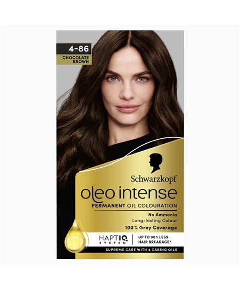 schwarzkopf Oleo Intense Permanent Oil Colouration 4 86 Chocolate Brown