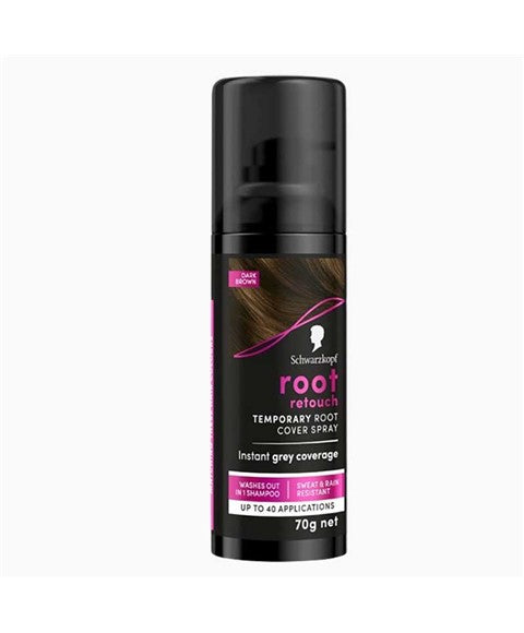 schwarzkopf Root Retouch Temporary Root Cover Spray Dark Brown