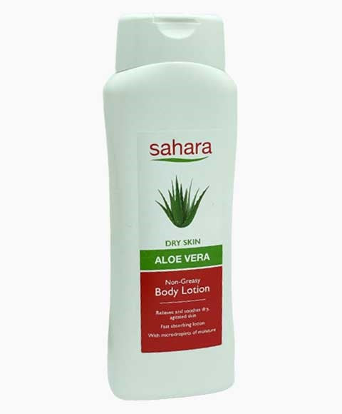 Sahara Single Bible  Aloe Vera Non Greasy Dry Skin Body Lotion
