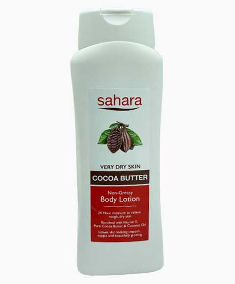 Sahara Single Bible  Cocoa Butter Very Dry Skin Body Lotion