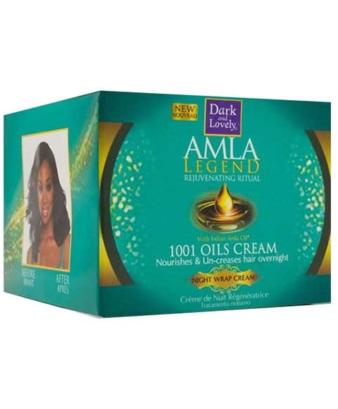 SoftSheen Carson Dark And Lovely Amla Legend 1001 Oils Cream Night Wrap Cream