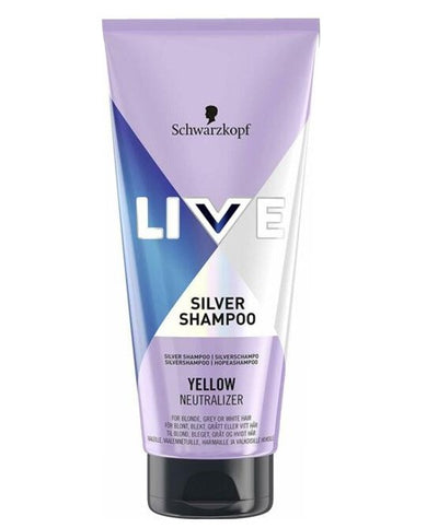 Schwarzkopf Live Anti-Yellow Silver Shampoo - 200ml