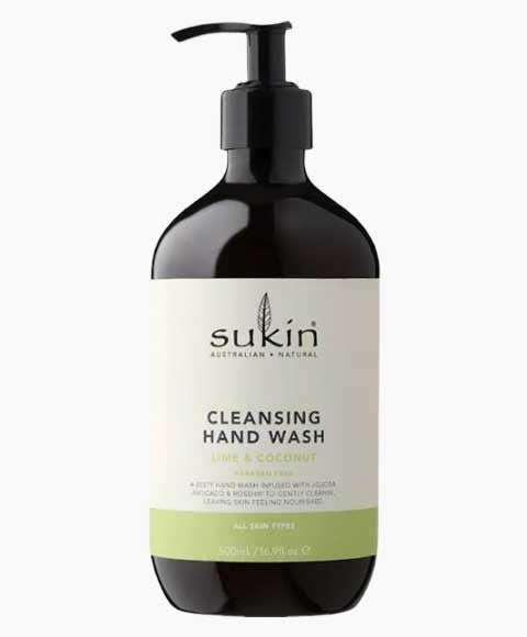 sukin  Cleansing Lime And Coconut Hand Wash