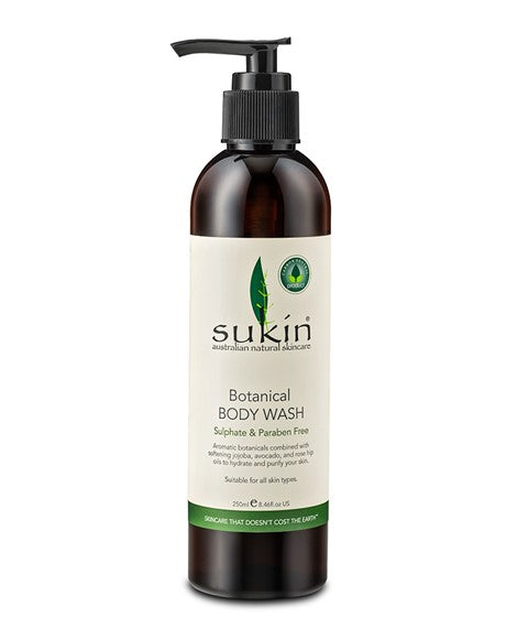 sukin Natural Skincare Botanical Body Wash Original Scent
