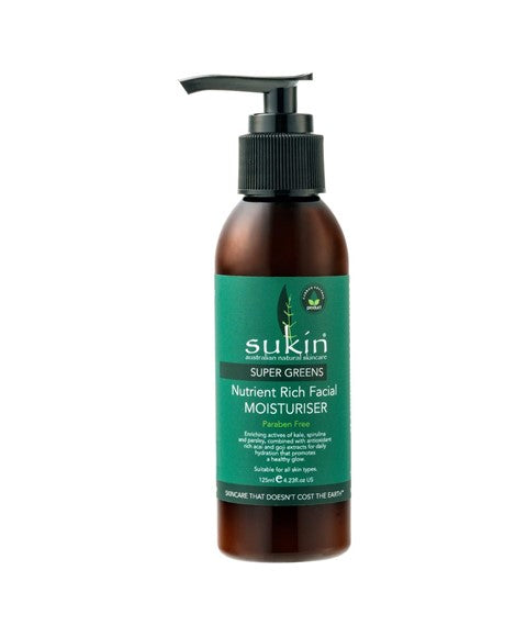 sukin Super Greens Nutrient Rich Facial Moisturiser