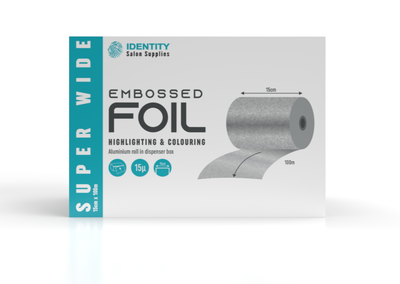Identity Salon Supplies Embossed Highlighting And Colouring Super Wide Foil