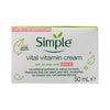 Simple Vital Vitamin Day Cream SPF15