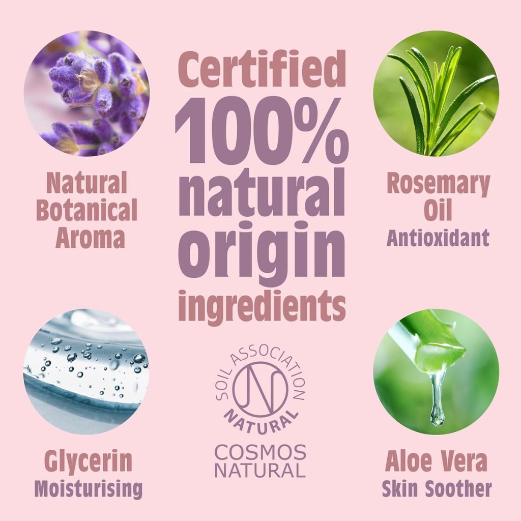 Salt Of The Earth  Natural Deodorant Roll On Lavender And Vanilla