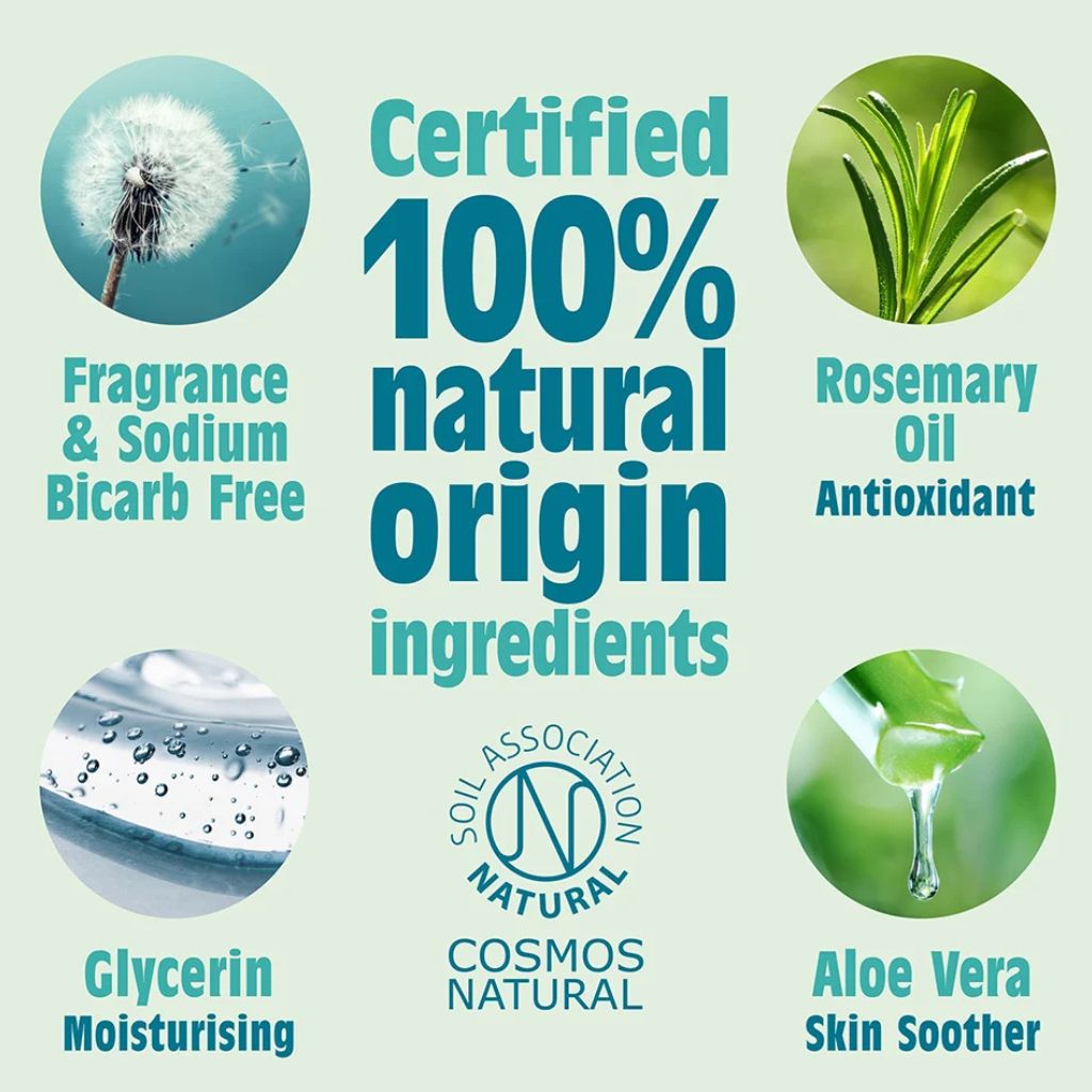 Salt Of The Earth  Natural Deodorant Roll On Unscented