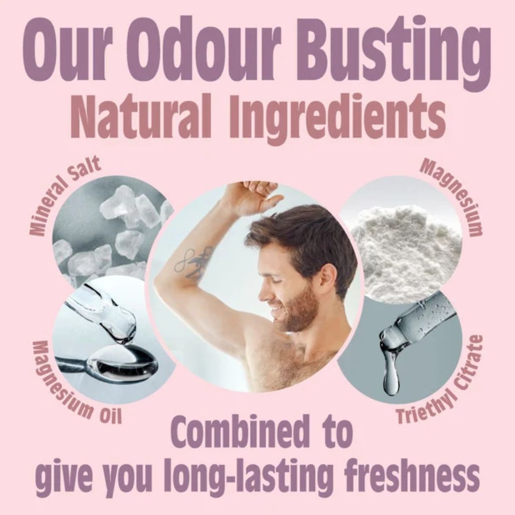Salt Of The Earth  Natural Deodorant Spray Lavender And Vanilla