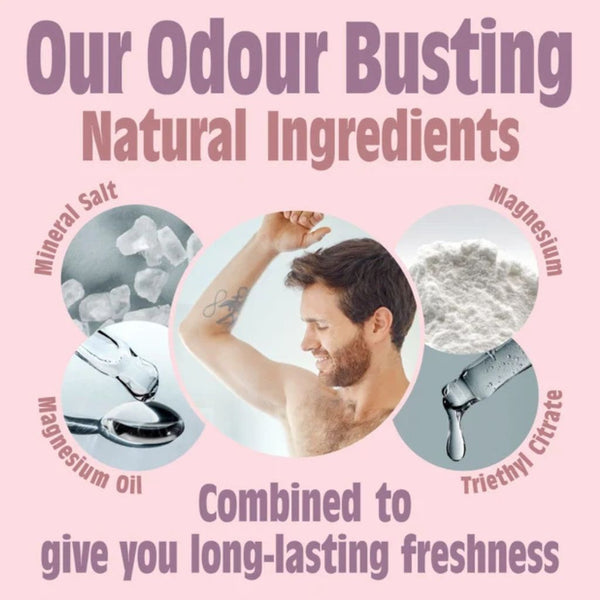 Salt Of The Earth  Natural Deodorant Spray Lavender And Vanilla