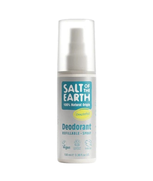 Salt Of The Earth  Natural Deodorant Spray Unscented