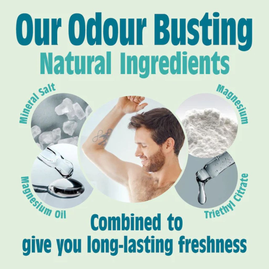 Salt Of The Earth  Natural Deodorant Spray Unscented