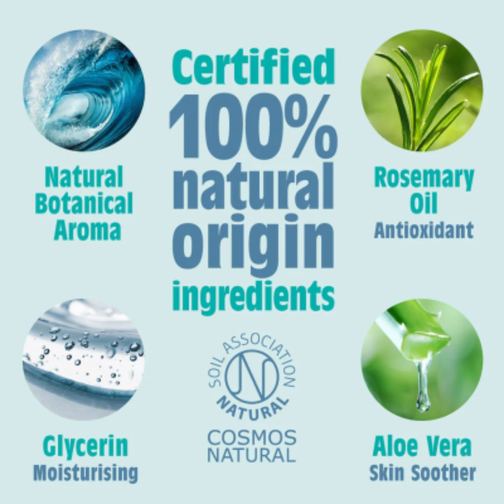 Salt Of The Earth  Natural Deodorant Spray Ocean And Coconut