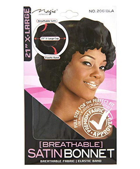 Bee Sales Breathable Satin Bonnet 2061BLA