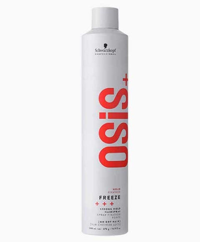 Schwarzkopf Osis Plus Hold Fixation Freeze Strong Hold Hairspray 500ml