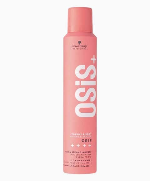 Schwarzkopf Osis Plus Volume And Body Grip Extra Strong Mousse